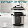 Thumbnail Electric Pressure Cooker 8 Quart Stainless Steel Multi Cooker — Electric Pressure Cookers, OLIXIS