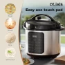 Thumbnail Electric Pressure Cooker 8 Quart Stainless Steel Multi Cooker — Electric Pressure Cookers, OLIXIS