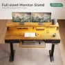 Thumbnail Electric Standing Desk with Drawers and Keyboard Tray — Office, AODK