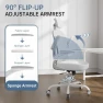 Thumbnail Ergonomic Desk Chair with Flip-up Armrests — Desk Chairs, Synorla