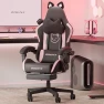 Thumbnail Gaming Chair with Cat Ears and Massage Lumbar Support — Gaming Chairs, Dowinx