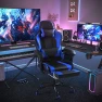 Thumbnail Gaming Chair with Footrest and Massage Lumbar Support — Gaming Chairs, Shahoo