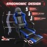 Thumbnail Gaming Chair with Footrest and Massage Lumbar Support — Gaming Chairs, Shahoo