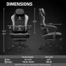 Thumbnail Gaming Chair with Massage and Footrest — Gaming Chairs, WAILOR