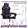 Thumbnail Gaming Chair with Massage and Footrest — Gaming Chairs, WOTSTA