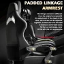 Thumbnail Gaming Chair with Massage and Pocket Spring Cushion — Gaming Seating Solutions, JuxFort