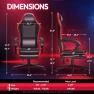 Thumbnail Gaming Chair with RGB Lights and Massage Lumbar Support — Gaming Seating Solutions, Nexthra