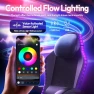 Thumbnail Gaming Chair with RGB Lights and Massage Lumbar Support — Gaming Seating Solutions, Nexthra