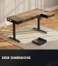Thumbnail L-Shaped Electric Standing Desk with Drawers — Office, OffiGo