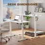 Thumbnail Large Electric Standing Desk — Office, Veken