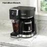 Thumbnail Programmable Drip Hot and Iced Coffee Maker & Single Serve Coffee Machine — Coffee Makers, Hamilton Beach