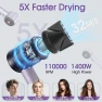Thumbnail Hair Dryer with Auto-Adjusting Sensor, Magnetic Diffuser, and Plasma Technology — Dryers & Accessories, Casavok