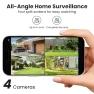 Thumbnail Security Cameras Wireless Outdoor, No Subscription, Solar Powered with 360° Auto Tracking — Outdoor Security Cameras, SOLIOM