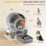 Thumbnail Self Cleaning Litter Box Automatic — Waste Bins, WARCAT