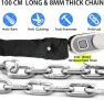 Thumbnail Bike Chain Lock with Fingerprint, Bluetooth App Control — Chain, Dhiedas