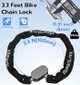 Thumbnail Fingerprint Bike Chain Lock — Chain, Anweller