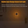 Thumbnail Plug-in Amber Night Light, Auto Dusk to Dawn, Soft Glow, Dimmable, Diffused Light — Night Lights, YUNLEX