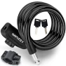 Thumbnail Premium Bike Lock with Keys and Mounting Bracket — Cable, Hapleby