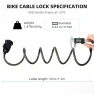 Thumbnail Smart Bike Lock — Cable, KENRONE