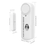 Thumbnail Smart WiFi Door and Window Alarm Sensor Chime — Smart Home Security, XFOX
