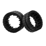 Durable Non-Slip Replacement Wheel Tires — Accessories, Three Body