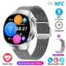 Smart Watch with AMOLED Display, Heart Rate Monitor, and NFC — Smartwatches, ZYKEXUAN