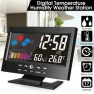 Color LCD Screen Home Perpetual Calendar Weather Station Thermometer with Humidity, Weather, and Repeat Alarm — Home Climate Control, LIAESMART Home