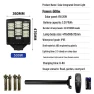 Solar LED Street Light with Remote Control — Outdoor Security & Flood Lighting, Chose One