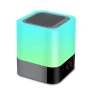 Colorful Bluetooth Speaker with Night Light and Digital Alarm Clock — Alarms & Clocks, Daily necessities-V