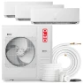 Thumbnail Tri Zone Wall Mount Ductless Mini Split A/C and Heater — Split-System, OLMO