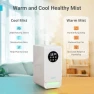 Thumbnail Smart Humidifier for Large Room with Warm & Cool Mist — Air Moisturizers, Livatro