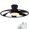 Thumbnail Smart Low Profile Ceiling Fan with Lights — Ceiling Fans, Hoenofly
