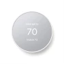 Thumbnail Thermostat - Smart Thermostat for Home - Programmable Wifi Thermostat - Snow (Renewed) — HVAC Controls, Google