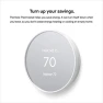 Thumbnail Thermostat - Smart Thermostat for Home - Programmable Wifi Thermostat - Snow (Renewed) — HVAC Controls, Google