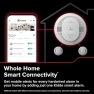Thumbnail Hardwired App Enabled Smart Smoke Detector with AA Backup Battery, Interconnected Alarm — Carbon Monoxide Detectors, Kidde