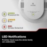Thumbnail Hardwired App Enabled Smart Smoke Detector with AA Backup Battery, Interconnected Alarm — Carbon Monoxide Detectors, Kidde