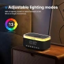 Thumbnail Portable Bluetooth Speaker with Wireless Charging and Night Light — Portable Audio, Auvoda