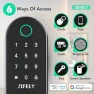 Thumbnail Smart Door Lock with Handle and Keypad — Electromagnetic Security Locks, Sifely