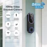 Thumbnail Smart Video Doorbell Camera with Doorbell Receiver — Smart Home Security, KyraNexo