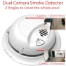 Thumbnail Wi-Fi Dual Camera Smoke Detector Fire Alarm Spy Camera — Covert Surveillance, Zeus CCTV