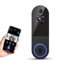 Thumbnail Wireless Wi-Fi Video Doorbell Camera — Smart Home Security, NodeGlow