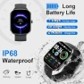 Thumbnail AI Smart Watch with ChatGPT, Bluetooth Calling, 110+ Fitness Modes, Health Monitor, IP68 Waterproof — Smartwatches, uaue