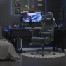 Thumbnail Gaming Chair with Footrest and Massage Lumbar Support — Gaming Chairs, Homall