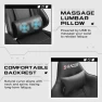 Thumbnail Gaming Chair with Footrest and Massage Lumbar Support — Gaming Chairs, Homall