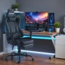 Thumbnail Gaming Chair with Footrest and Massage Lumbar Support — Gaming Chairs, Homall