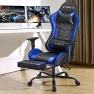 Thumbnail Massage Gaming Chair with Footrest — Gaming Chairs, ECOTOUGE