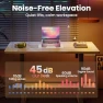 Thumbnail Small Electric Standing Desk Adjustable Height — Office, HUANUO