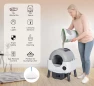 Thumbnail Automatic Self Cleaning Litter Box — Self-Cleaning, MeowWhimsy