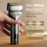 Thumbnail Electric Razor with Pop-Up Trimmer — Nose & Ear Trimmers, PongTHUMB