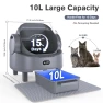 Thumbnail Self Cleaning Cat Litter Box — Waste Bins, LUODIER